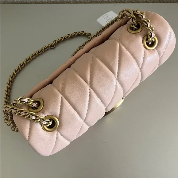 Coach Quilted Tabby 26 / Cream - Picture 7 of 14